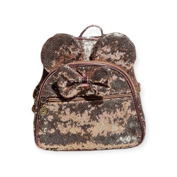 NWOT Mini Backpack Bowknot Polka Dot Daypacks Convertible Shoulderbag - Picture 8 of 16